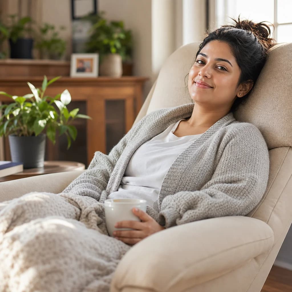 Portrait of a verified Veltura customer