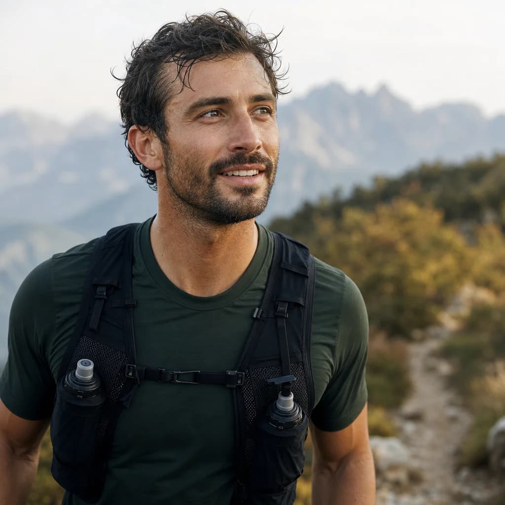 Portrait of a verified Veltura customer